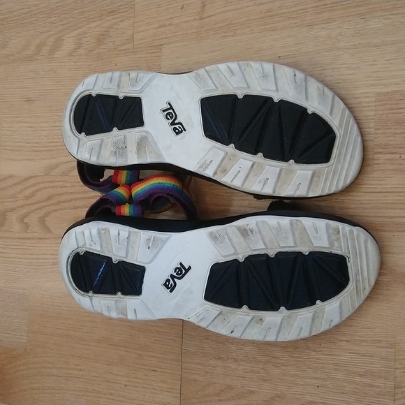 Rainbow Teva sandals - Picture 3 of 4